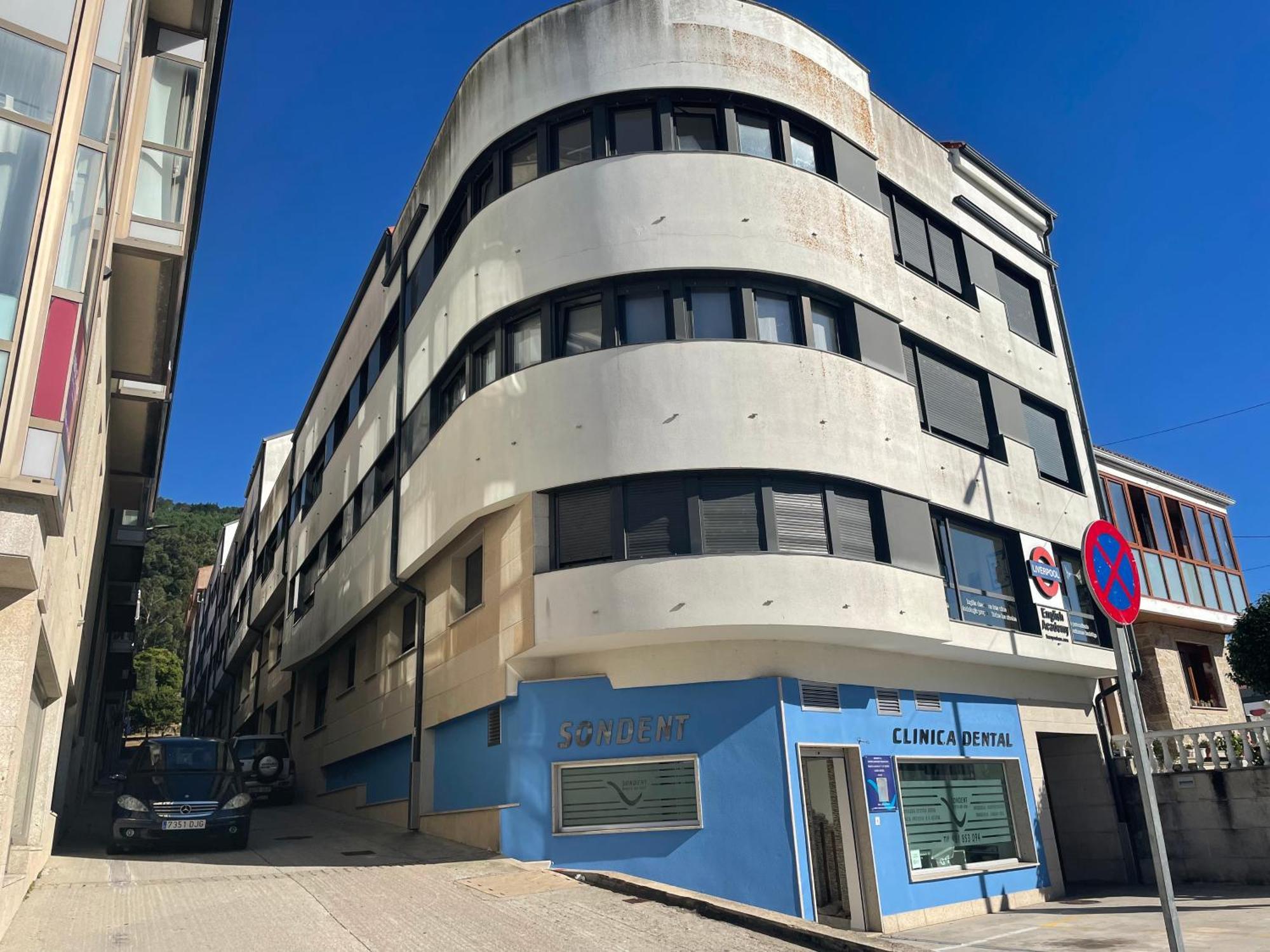 Apartamento En Porto Do Son Con Garaje Exterior photo